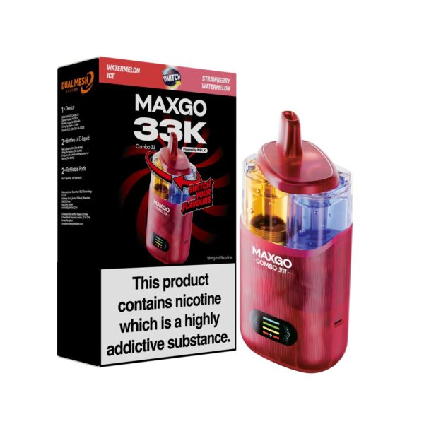 RELX MAXGO COMBO 33K DISPOSABLE VAPE KIT 18MG - Image 14