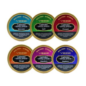 YEZZI CAFFEINE ENERGY NICOTINE POUCHES