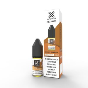 CREAMY TOBACCO 10ML NIC SALT VAPORLAX