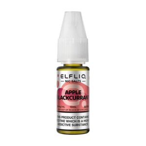 APPLE BLACKCURRANT 10ML NIC SALT ELFLIQ BY ELFBAR