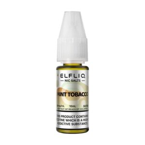 MINT TOBACCO 10ML NIC SALT ELFLIQ BY ELFBAR
