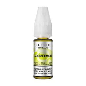 SOUR LEMON 10ML NIC SALT ELFLIQ BY ELFBAR