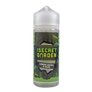 LEMON LYCHEE & ALOE 100ML E LIQUID THE SECRET GARDEN