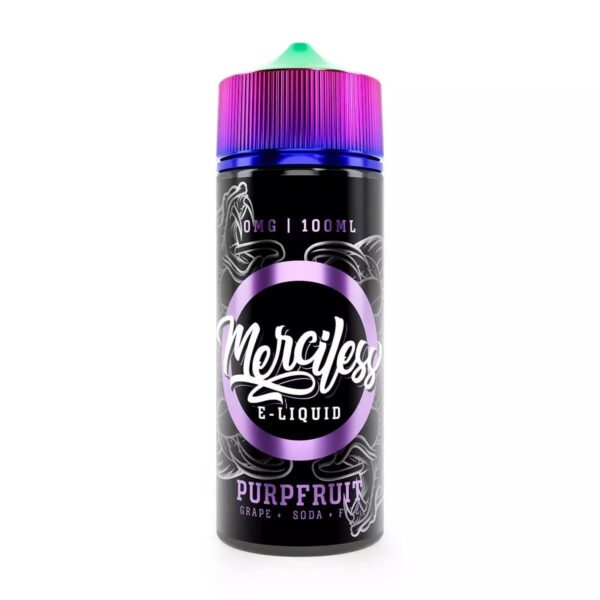 PURPFRUIT 100ML E LIQUID MERCILESS EXP