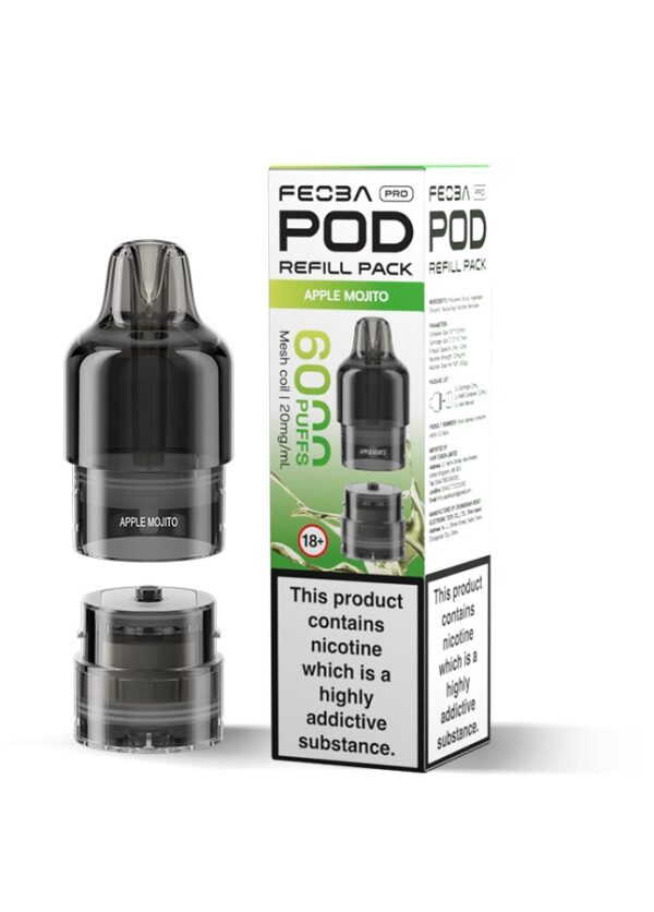 FEOBA BAR PRO 6000 PREFILLED VAPE PODS 20MG - Image 20