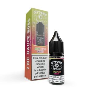 APPLE PEACH CHERRY BAR SALTS 10ML NIC SALT CUTTWOOD