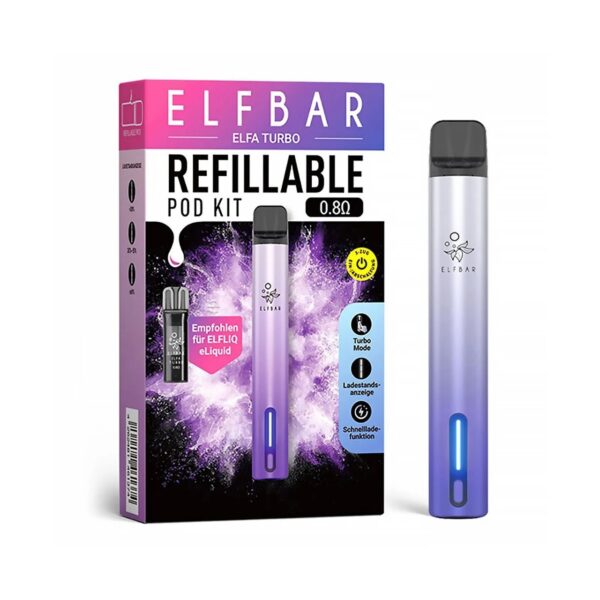 ELF BAR ELFA TURBO POD VAPE KIT - Image 8