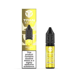 BANANA ICE 10ML NIC SALT TITAN SALTS