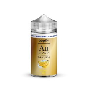 BANANA ICE AU GOLD 200ML E LIQUID KINGSTON