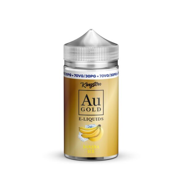 BANANA ICE AU GOLD 200ML E LIQUID KINGSTON