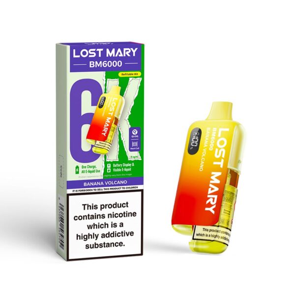 LOST MARY BM6000 PREFILLED POD VAPE KIT 20MG - Image 24