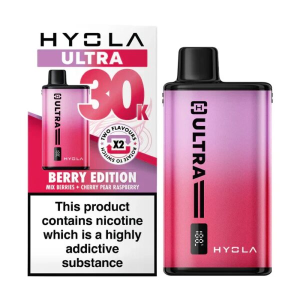 HYOLA ULTRA 30K PREFILLED POD VAPE KIT 20MG - Image 12