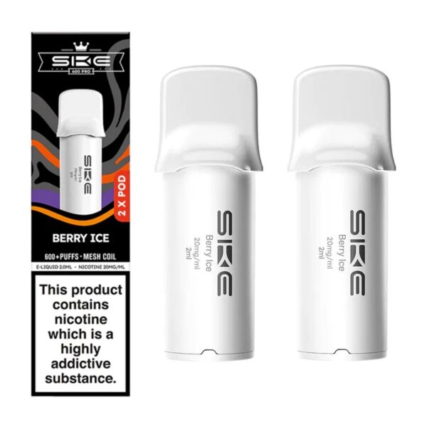 SKE 600 PRO PREFILLED VAPE PODS 20MG (2 PACK) - Image 2