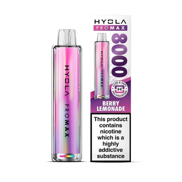 HYOLA PRO MAX 8000 PREFILLED POD VAPE KIT 20MG - Image 22