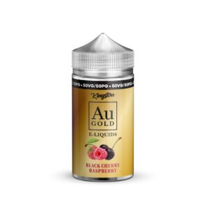 BLACK CHERRY RASPBERRY AU GOLD 200ML E LIQUID 50/50 KINGSTON