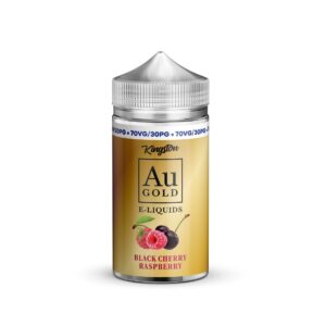BLACK CHERRY RASPBERRY AU GOLD 200ML E LIQUID KINGSTON