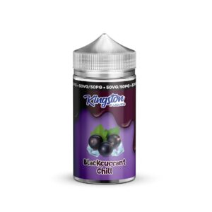 BLACKCURRANT CHILL 200ML E LIQUID 50/50 KINGSTON