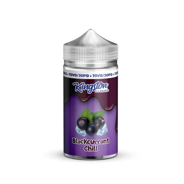 BLACKCURRANT CHILL 200ML E LIQUID KINGSTON