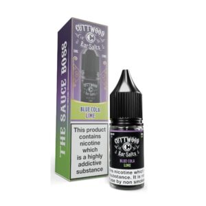 BLUE COLA LIME BAR SALTS 10ML NIC SALT CUTTWOOD