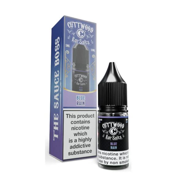 BLUE RAIN BAR SALTS 10ML NIC SALT CUTTWOOD