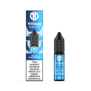 BLUE RASPBERRY 10ML NIC SALT TITAN SALTS