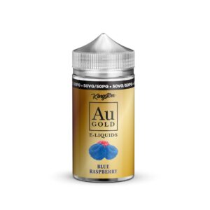 BLUE RASPBERRY AU GOLD 200ML E LIQUID 50/50 KINGSTON
