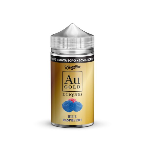 BLUE RASPBERRY AU GOLD 200ML E LIQUID 50/50 KINGSTON