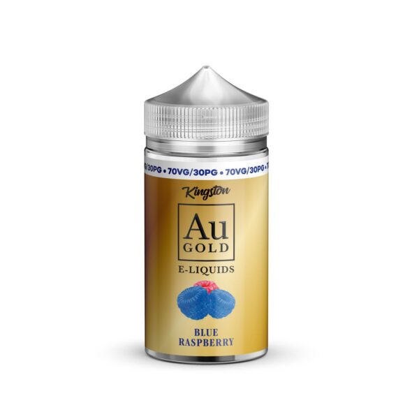BLUE RASPBERRY AU GOLD 200ML E LIQUID KINGSTON