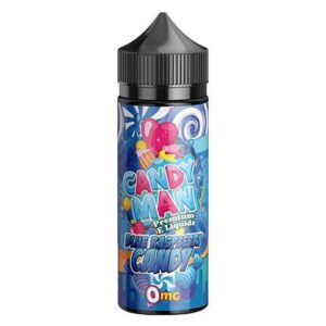 BLUE RASPBERRY CANDY 100ML E LIQUID CANDY MAN