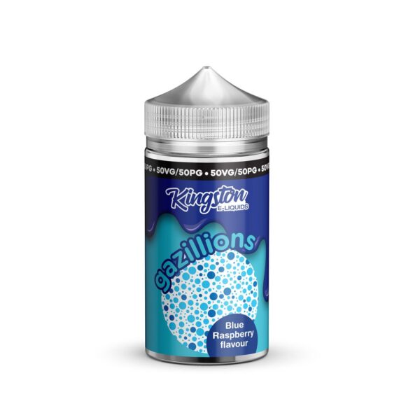 BLUE RASPBERRY GAZILLIONS 200ML E LIQUID 50/50 KINGSTON