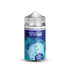 BLUE RASPBERRY GAZILLIONS 200ML E LIQUID KINGSTON