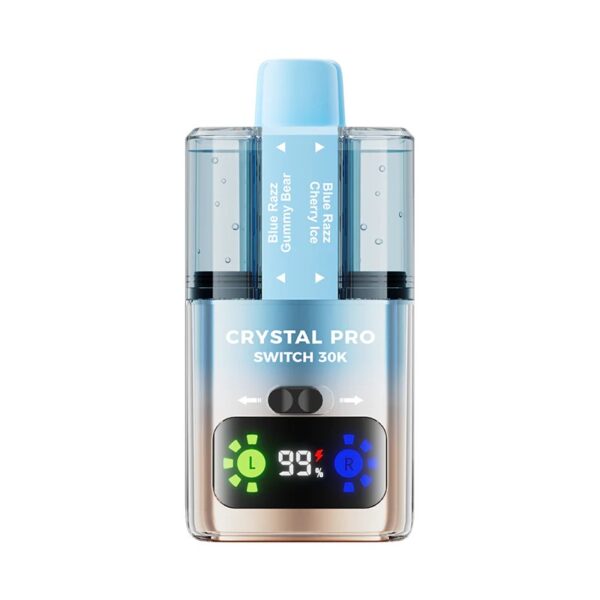 CRYSTAL PRO SWITCH 30K DISPOSABLE VAPE KIT 20MG - Image 4