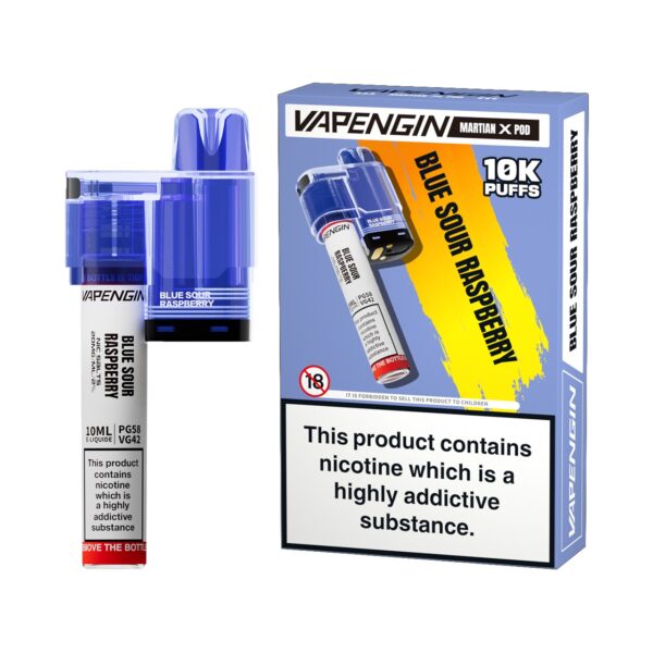 VAPENGIN MARTIAN X 10K PREFILLED VAPE PODS 20MG - Image 2
