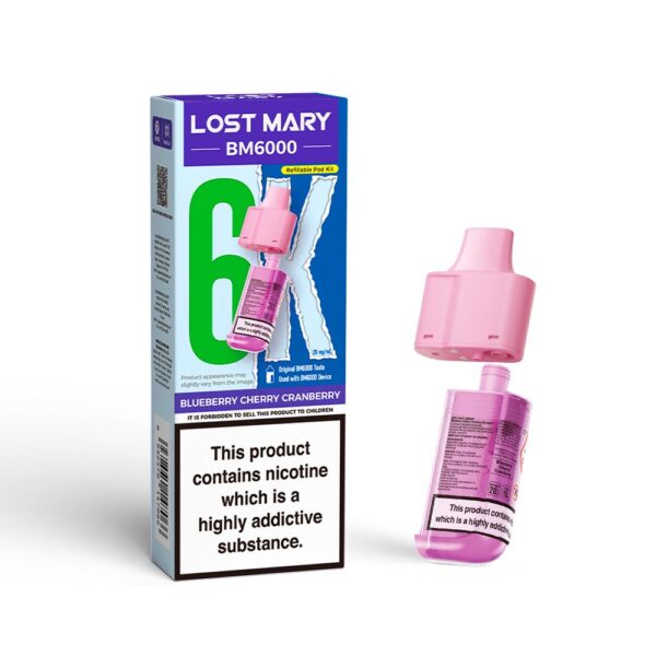 LOST MARY BM6000 PREFILLED PODS 20MG - Image 4