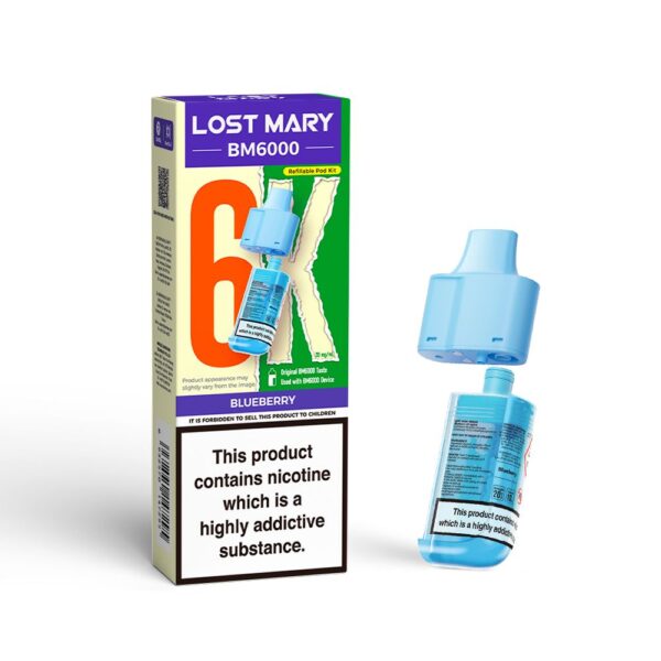 LOST MARY BM6000 PREFILLED PODS 20MG - Image 3