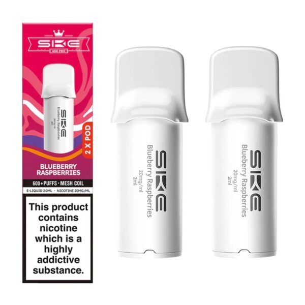 SKE 600 PRO PREFILLED VAPE PODS 20MG (2 PACK) - Image 4
