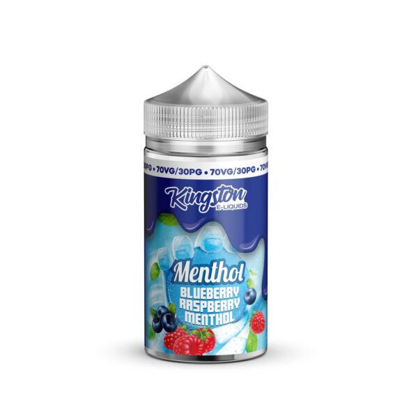 BLUEBERRY RASPBERRY MENTHOL 200ML E LIQUID KINGSTON