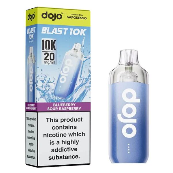 VAPORESSO DOJO BLAST 10K PREFILLED POD VAPE KIT 20MG - Image 12