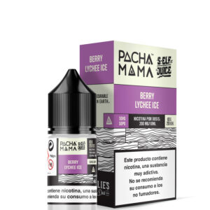BERRY LYCHEE ICE NIC SALT 10ML PACHA MAMA S-ELF JUICE