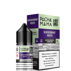 BLACKCURRANT MOJITO NIC SALT 10ML PACHA MAMA S-ELF JUICE