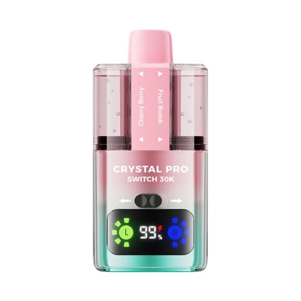 CRYSTAL PRO SWITCH 30K DISPOSABLE VAPE KIT 20MG - Image 9