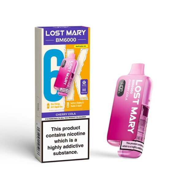 LOST MARY BM6000 PREFILLED POD VAPE KIT 20MG - Image 31