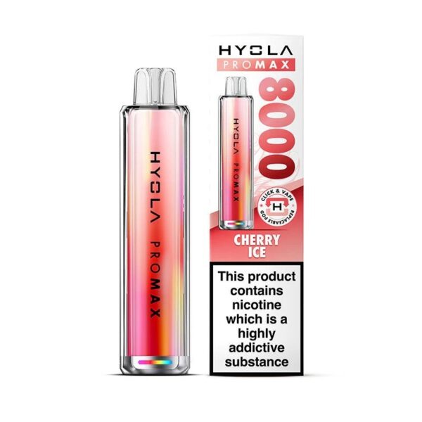 HYOLA PRO MAX 8000 PREFILLED POD VAPE KIT 20MG - Image 30