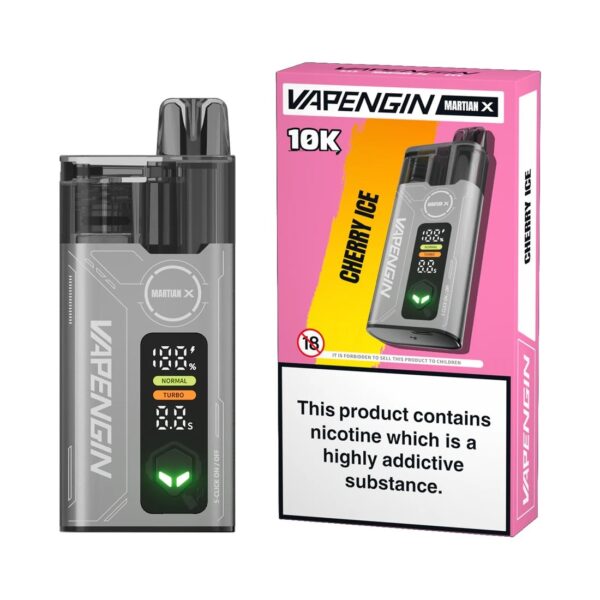 VAPENGIN MARTIAN X 10K PREFILLED POD VAPE KIT 20MG - Image 10