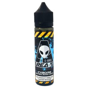 CYBORG 50ML E LIQUID BY AREA 51 EXP