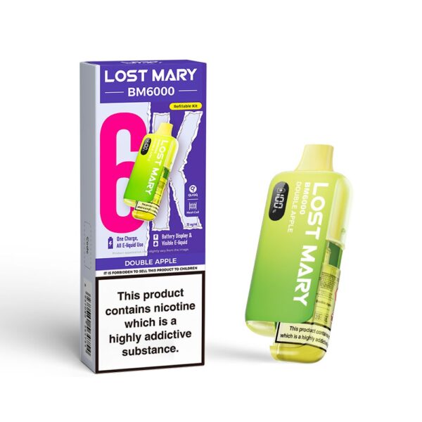 LOST MARY BM6000 PREFILLED POD VAPE KIT 20MG - Image 35
