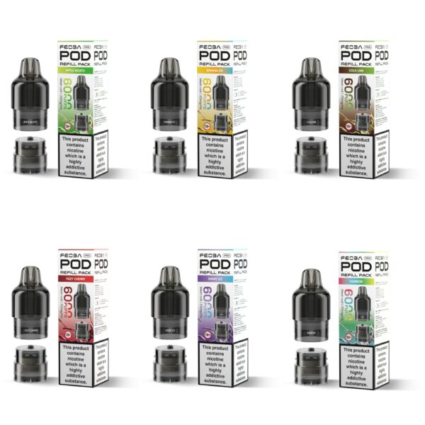 FEOBA BAR PRO 6000 PREFILLED VAPE PODS 20MG