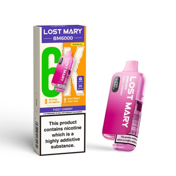 LOST MARY BM6000 PREFILLED POD VAPE KIT 20MG - Image 36
