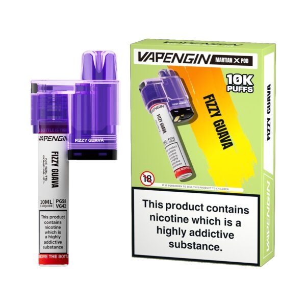 VAPENGIN MARTIAN X 10K PREFILLED VAPE PODS 20MG - Image 6