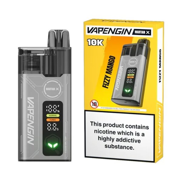 VAPENGIN MARTIAN X 10K PREFILLED POD VAPE KIT 20MG - Image 16